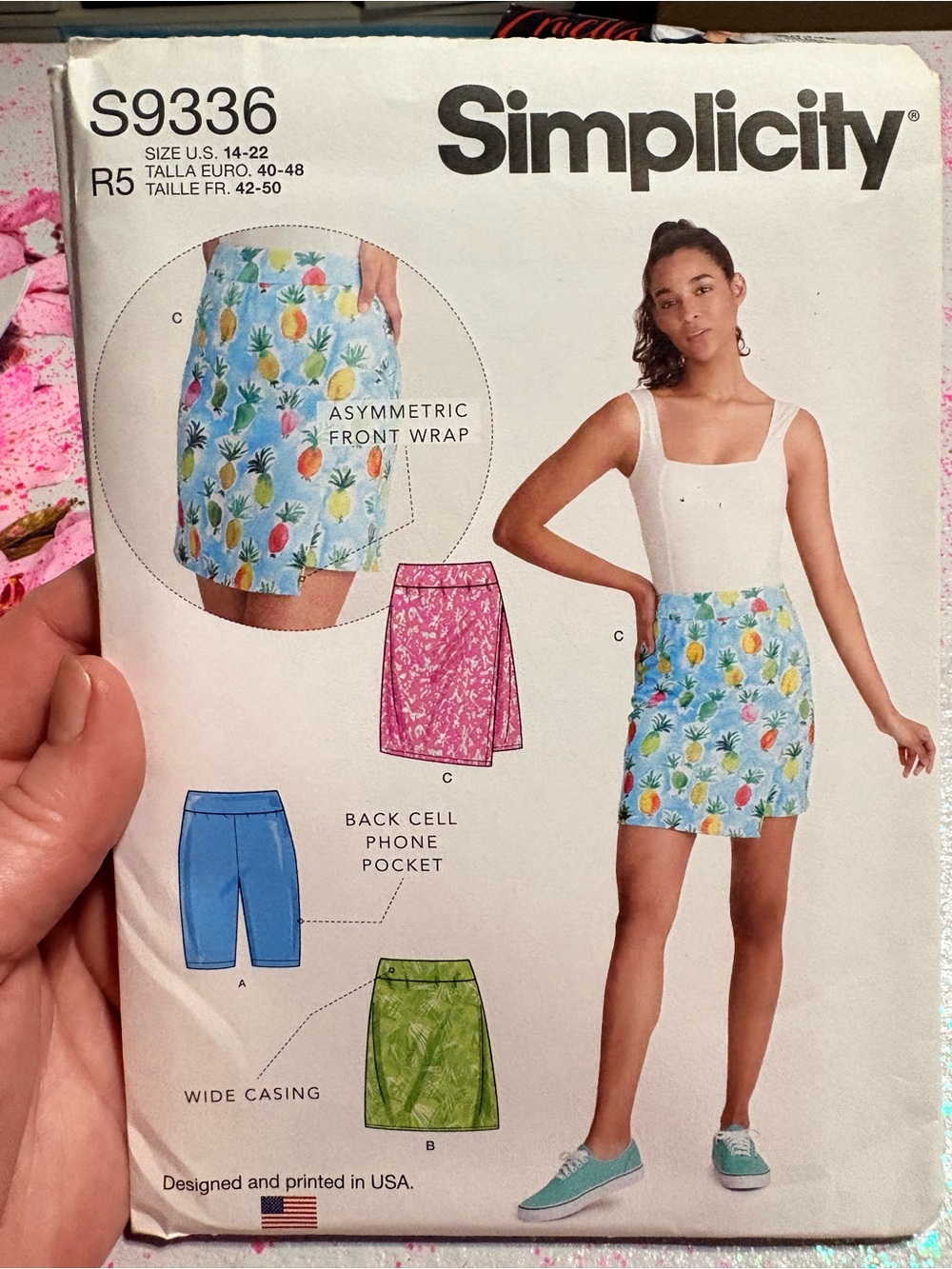 BN UNCUT SIMPLICITY 9336 R5 PLUS SIZE SKIRTS SEWING PATTERNS